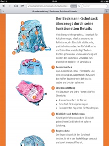 Beckmann Schulsack